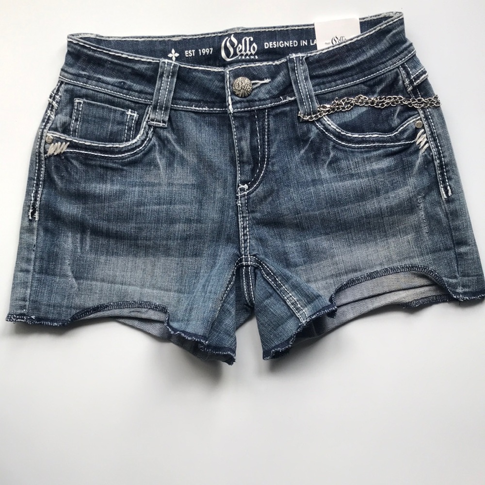 Cello Denim Jean Shorts NWT